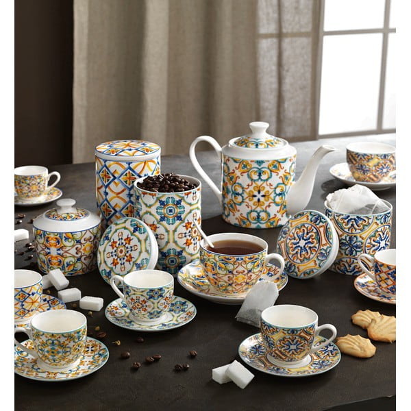 Porculanske šalice u setu 2 kom za espresso Medicea – Brandani-image-4