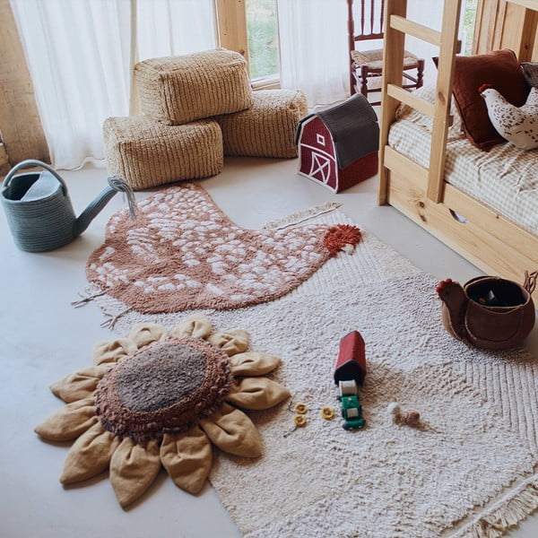 Senf žuta vreća za bebe Haystack – Lorena Canals-image-1