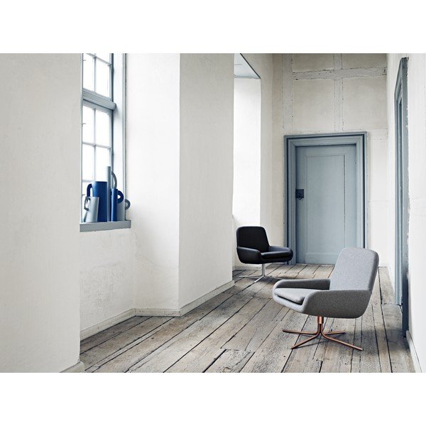 Crvena okretna fotelja Softline Coco Swivel-image-1