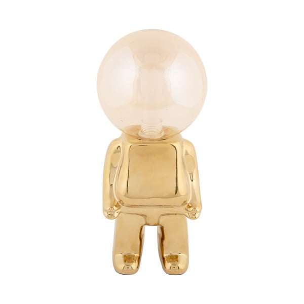 LED stolna lampa s mogućnosti zatamnjivanja u zlatnoj boji sa staklenim sjenilom (visina 27 cm) Ross – Leitmotiv-image-2