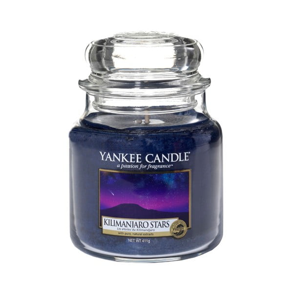 Yankee Candle Stars iznad Kilimanjara, vrijeme gorenja 65 - 90 sati