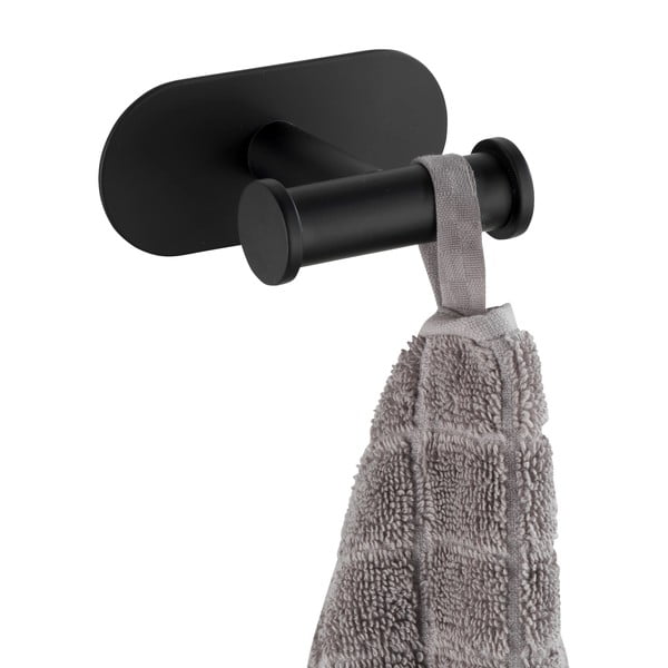 Crni samostalni držač za ručnik Wenko Orea-image-3