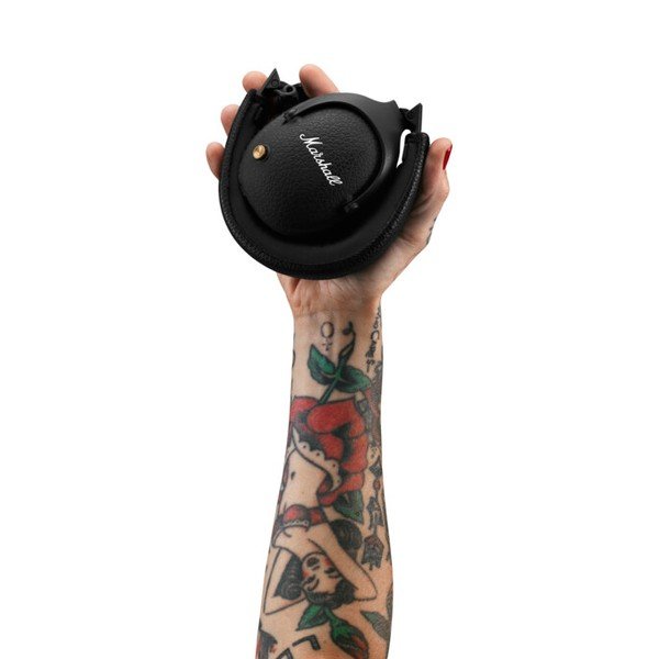 Crne Bluetooth slušalice Marshall Monitor II-image-3