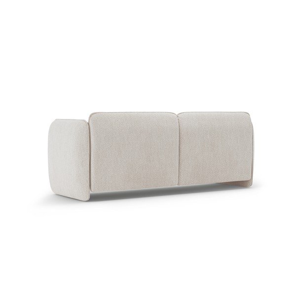 Krem sofa od šenila 204 cm Georgia – Micadoni -image-3