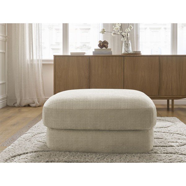 Bež tabure od šenila Leonore – Bobochic Paris-image-3