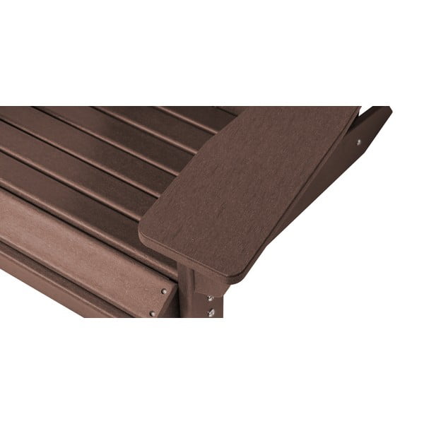 Smeđa plastična vrtna fotelja Adirondack – Bonami Selection-image-4