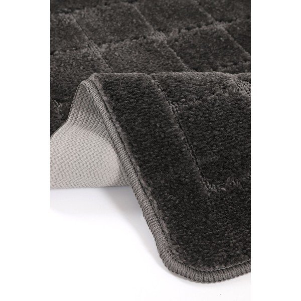 Antracitno sive kupaonske prostirke u setu 2 kom 50x80 cm Kareli – Foutastic-image-3