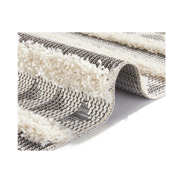 Sivi tepih Mint Rugs Handira Tribal Stripes, 155 x 230 cm-image-2