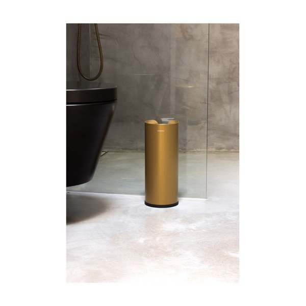 Željezan držač za WC papir u zlatnoj boji ReNew – Brabantia-image-3