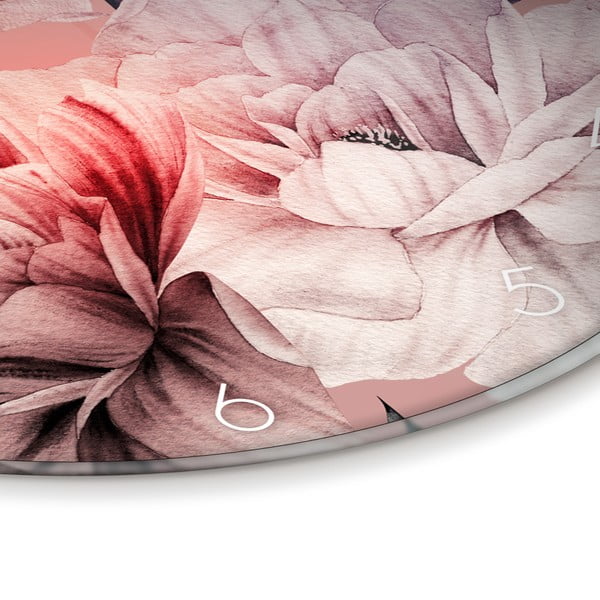 Stakleni zidni sat ø 30 cm - Styler-image-4