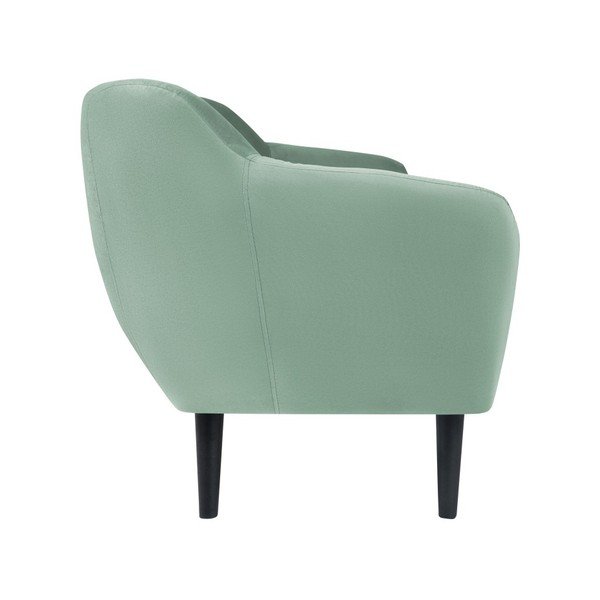 Mentol zelena dvosjeda Mazzini Sofas Toscane, crne noge-image-2