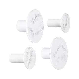 Set od 4 bijele kuke PT LIVING Marble