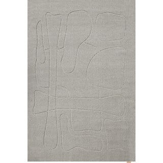 Sivi vunen tepih 200x300 cm Morphic – Agnella