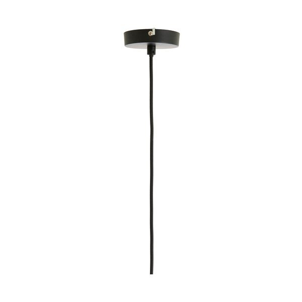 Smeđe-siva viseća svjetiljka s tekstilnim sjenilom ø 10 cm Malaika – Light & Living-image-4