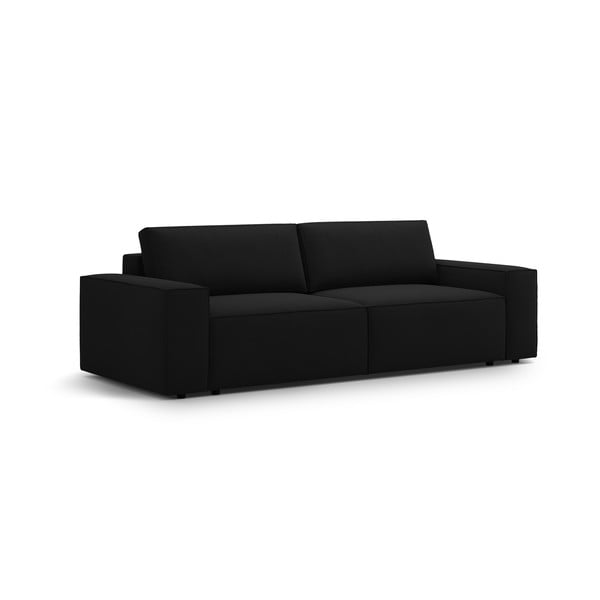 Crna sklopiva sofa 247 cm Jodie – Micadoni Home-image-2