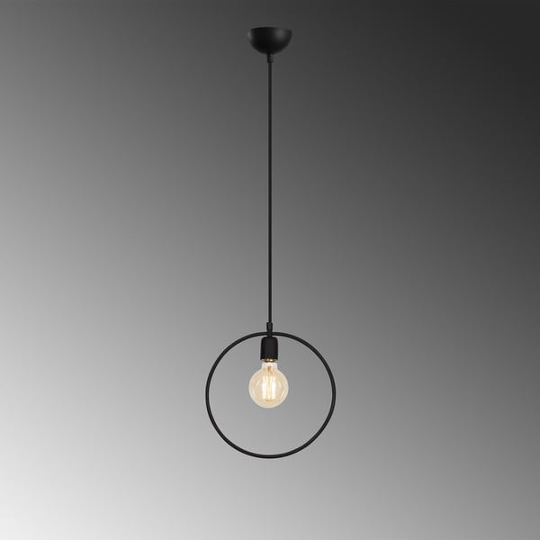 Crna viseća svjetiljka Geonni – Opviq lights-image-1