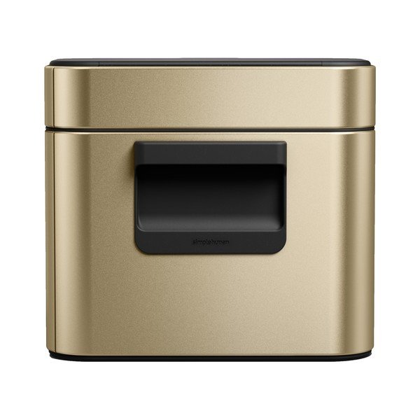 Kanta za bio otpad mat zlatna 4 l – simplehuman-image-2