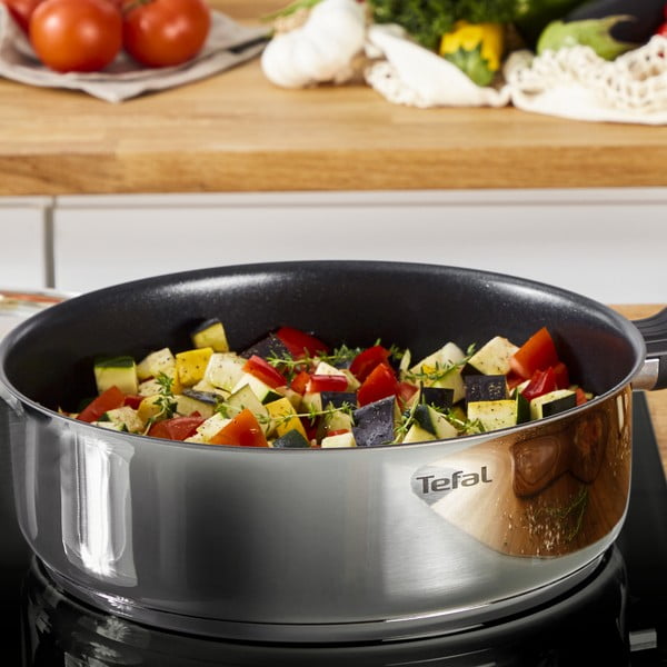 Inox tava s poklopcem ø 24 cm Cook Eat - Tefal-image-2