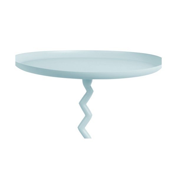 Metalni okrugao pomoćni stol ø 40 cm Zig Zag – Leitmotiv-image-2