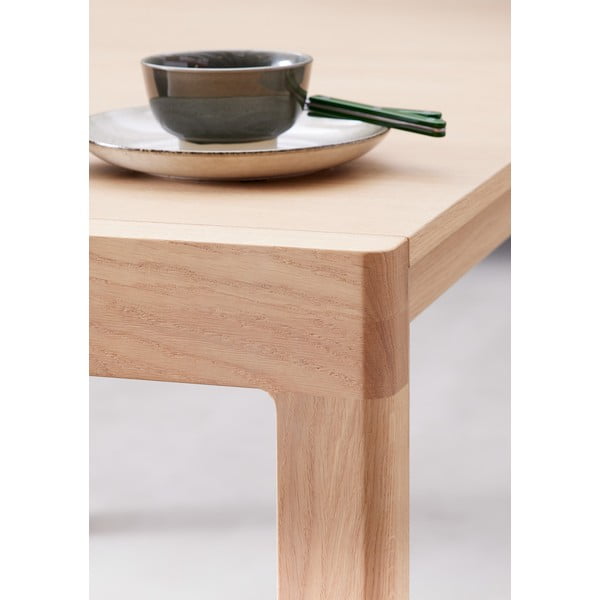 Proširiv blagovaonski stol s dodatnom pločom u dekoru hrasta 96x220 cm Join – Hammel Furniture-image-1