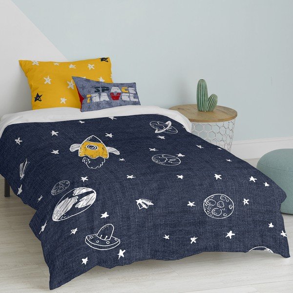 Pamučna dječja posteljina za krevet za jednu osobu 140x200 cm Starspace – Mr. Fox-image-2