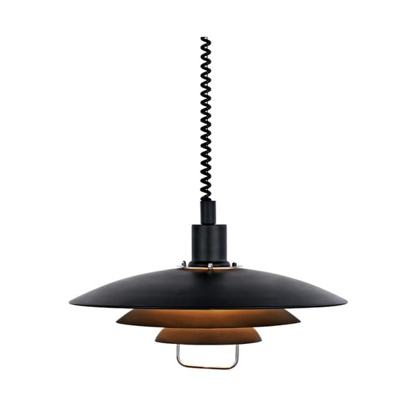 Crna viseća svjetiljka Markslöjd Kikrenes, ø 48 cm