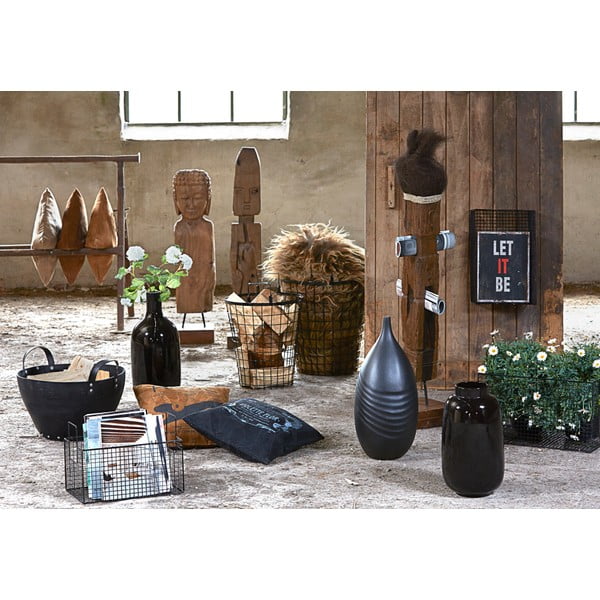 Metalna košara Netz Black, 39 cm-image-2