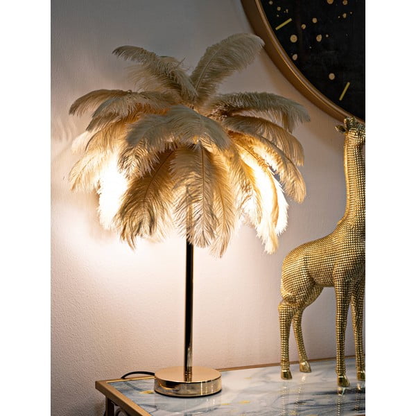 Stolna lampa u zlatnoj boji (visina 55 cm) Palm – Mauro Ferretti-image-1