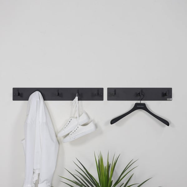 Bijela metalna zidna vješalica 50 cm Leatherman – Spinder Design-image-1