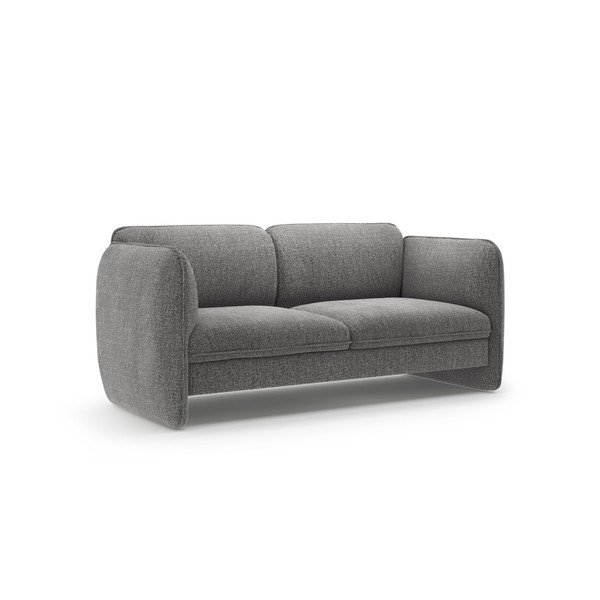 Tamno siva sofa od šenila 168 cm Georgia – Micadoni -image-2