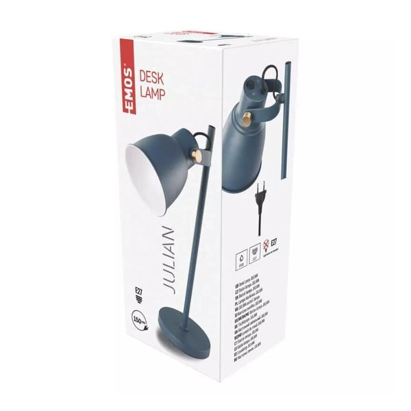 Plava stolna lampa (visina 46 cm) Julian – EMOS-image-2
