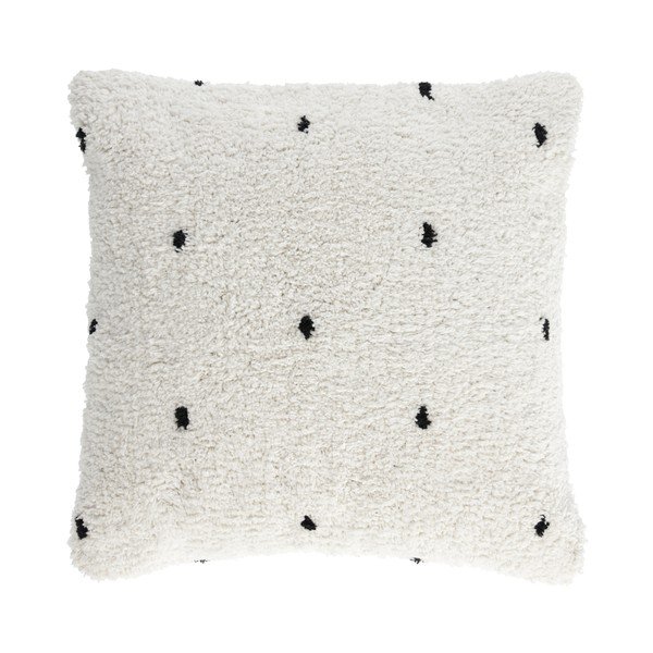 Bijela jastučnica Kave Home Meri, 45 x 45 cm
