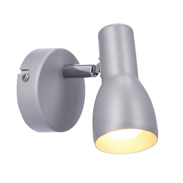 Zidna lampa u mat srebrnoj boji Picardo – Candellux Lighting