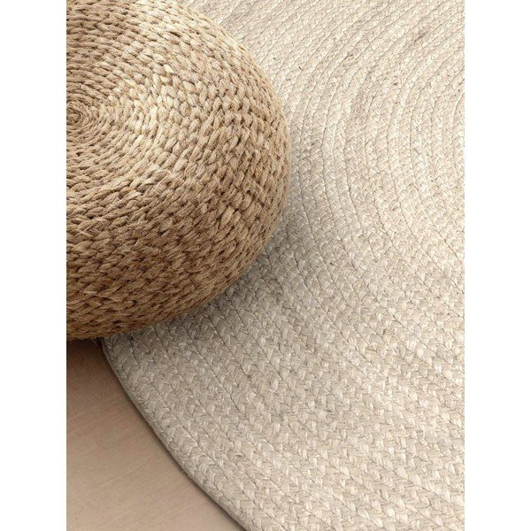 Krem obostrani/ručno rađen juten tepih 160x230 cm Braided – Hanse Home-image-3