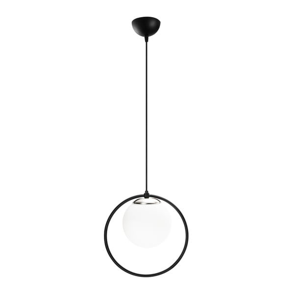 Crna metalna viseća svjetiljka Opviq lights Vivi