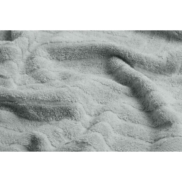 Svijetlo sivi pamučni set ručnika 2 kom od frotira – Foutastic-image-2