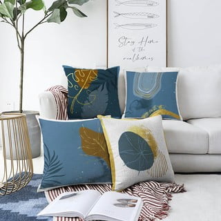 Set od 4 ukrasne jastučnice Minimalist Cushion Covers Magical Night, 55 x 55 cm