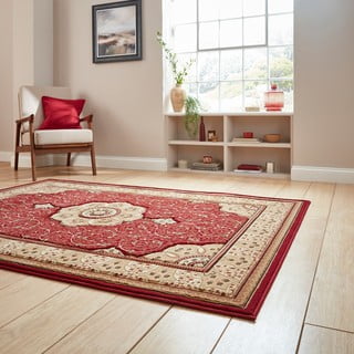 Crveni tepih 80x140 cm Heritage – Think Rugs