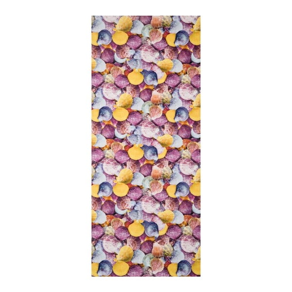 Vrlo izdržljiv gazni sloj Webtappeti Conchiglie, 58 x 280 cm
