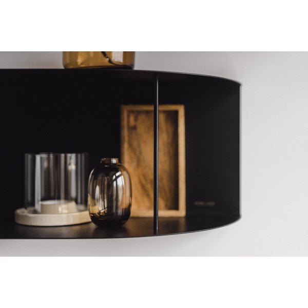 Crna metalna polica s više razina 60 cm Lina – noo.ma-image-3