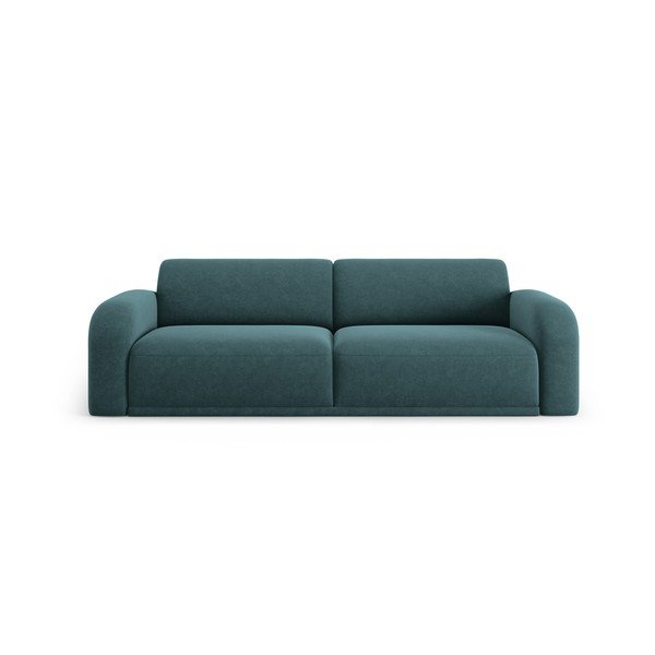 Plava baršunasta sofa 242 cm Erin – Micadoni Home
