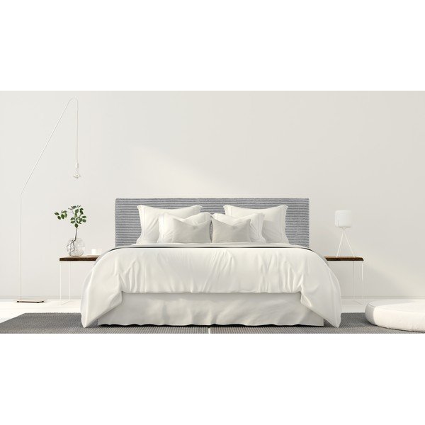 Sivo tapecirano uzglavlje 165x52 cm Billie - Really Nice Things-image-1