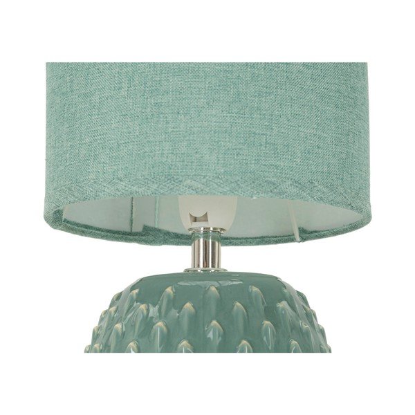 Svijetlo plava stolna lampa keramička s tekstilnim sjenilom (visina 27 cm) Pontus – Mauro Ferretti-image-4