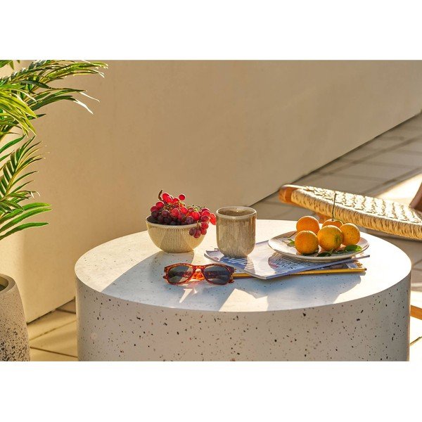 Sivo-bež tanjuri u setu 4 kom od kamenine ø 21 cm Viola – House Nordic-image-3