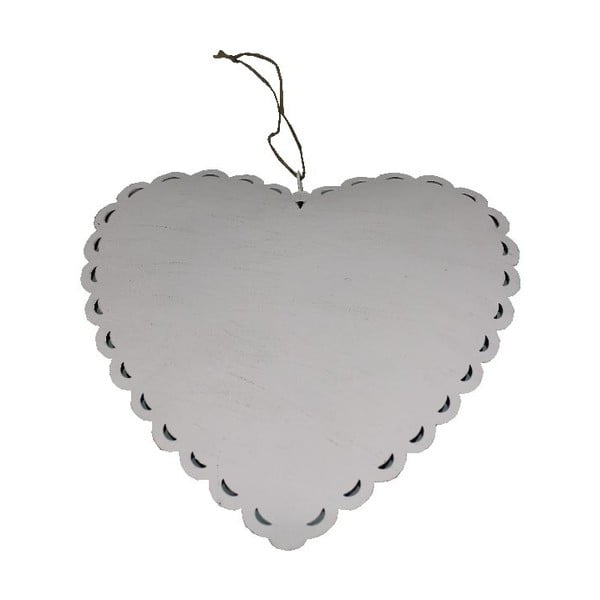 Viseći ukras Antic LineRomantic Heart, širina 19 cm