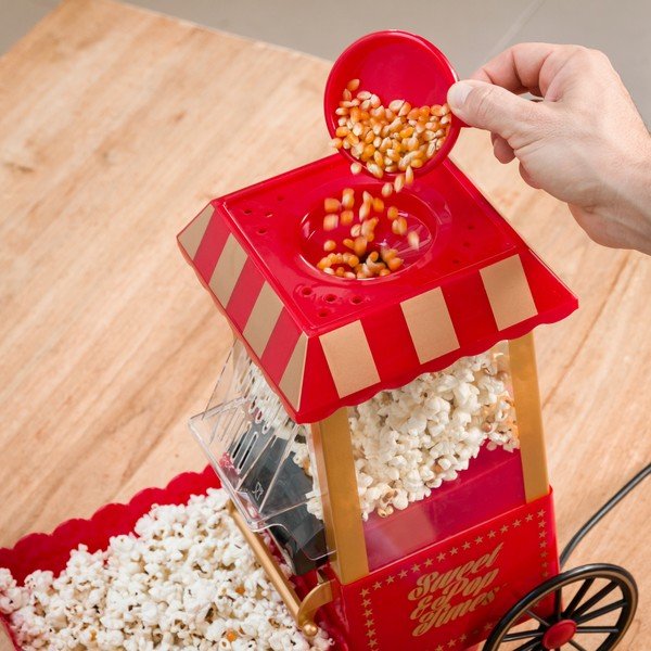 Crveni aparat za kokice InnovaGoods Popcorn Maker-image-1