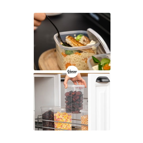 Posude za namirnice u setu 18 kom za čuvanje hrane Fresco – Hermia-image-1