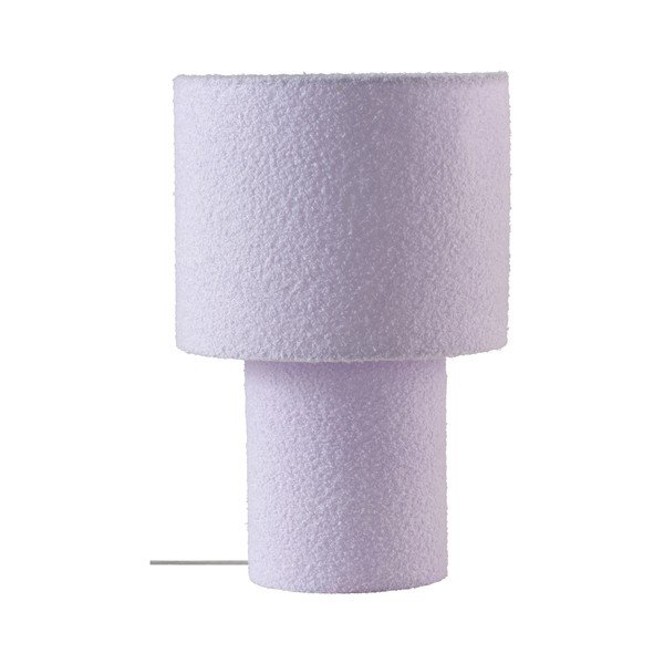 Tekstilna stolna lampa u boji lavande (visina 44 cm) Aubra – Jotex