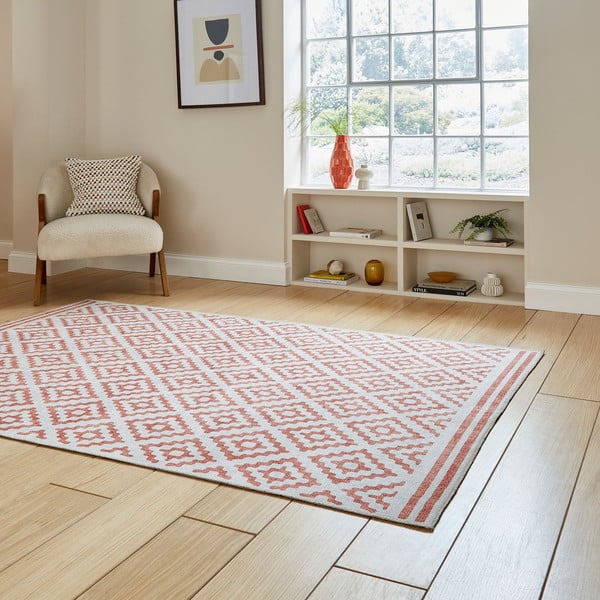 Narančasti periv tepih 152x230 cm Coral Orange – Think Rugs-image-2