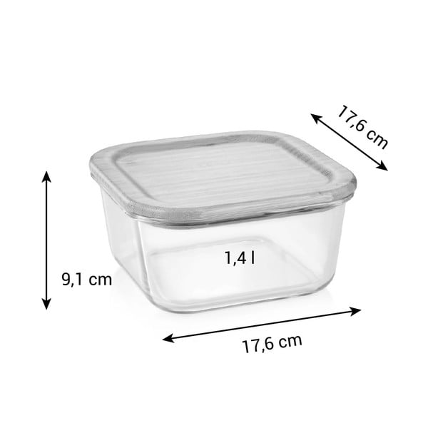 Staklena posuda za namirnice za čuvanje hrane Online – Tescoma-image-1
